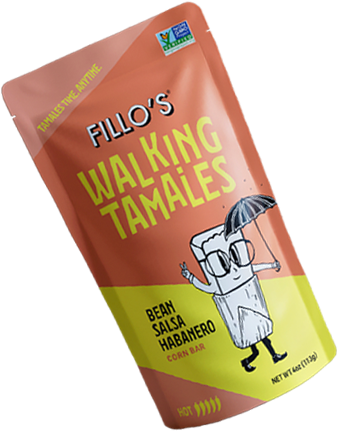Bean Salsa Habanero Tamale