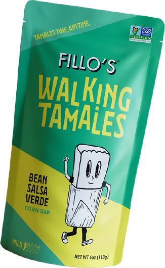 Bean Salsa Verde Tamale