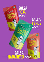 Load image into Gallery viewer, Savory Tamales Variety Pack | 3 Salsa Verde, 2 Salsa Roja, 2 Habanero
