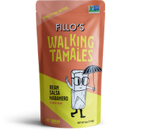 Load image into Gallery viewer, Fillo&#39;s Walking Tamales Bean Salsa Habanero corn bars. 
