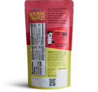 Load image into Gallery viewer, Fillo&#39;s Walking Tamales Bean Salsa Roja corn bars. nutrition  facts, ingredients, and story. 
