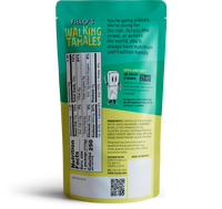 Load image into Gallery viewer, Fillo&#39;s Walking Tamales Bean Salsa Verda corn bars nutrition facts, ingredients, and story. 
