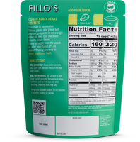 Load image into Gallery viewer, Fillo&#39;s Cuban Black Beans Sofrito nutrition facts, ingredients, directions, and story. 
