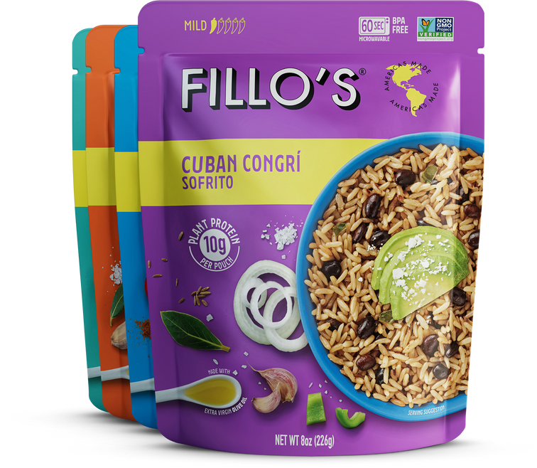 Load image into Gallery viewer, A variety of Fillo&#39;s Sofrito packaes including Cuban Congri Sofrito. 
