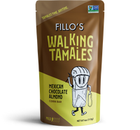 Load image into Gallery viewer, Fillo&#39;s Walking Tamales Mexican Chocolate Almond corn bars. 
